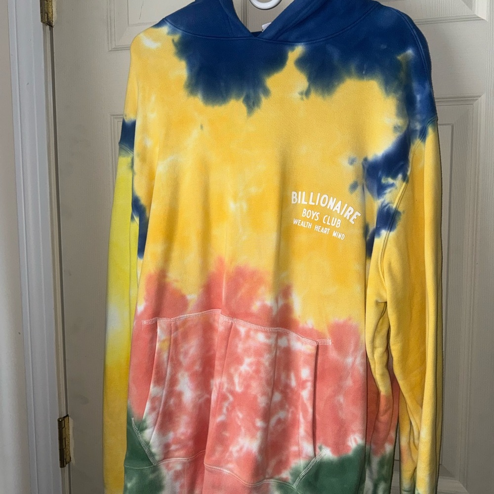 Billionaire Boys Club Yellow and Blue hoodie